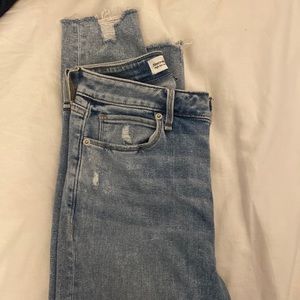 Abercrombie High Rise Super Skinny Ankle S27 (4R) Curve Love